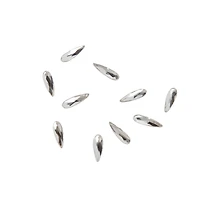 6mm Crystal Raindrop Glue-On Austrian Crystals by Bead Landing™, 10ct.