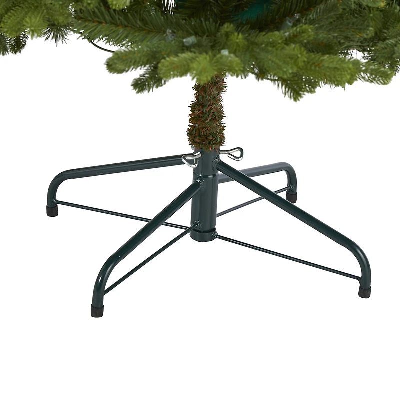 5.5ft. Pre-Lit Washington Fir Artificial Christmas Tree, Clear LED Lights