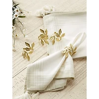 DII® Gold Vine Napkin Rings, 6ct.