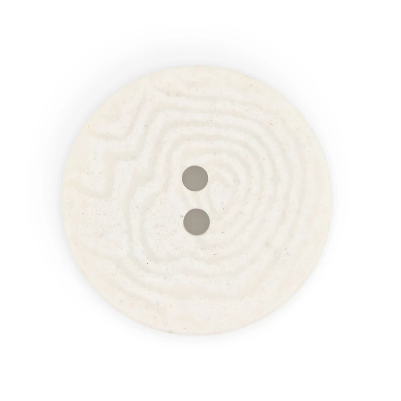 Dritz® 23mm Light Gray Recycled Corozo Round Button, 6ct.