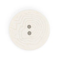 Dritz® 23mm Light Gray Recycled Corozo Round Button, 6ct.
