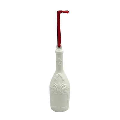 5" DIY Ceramic 3D Champagne Bottle Ornament by Make Market®