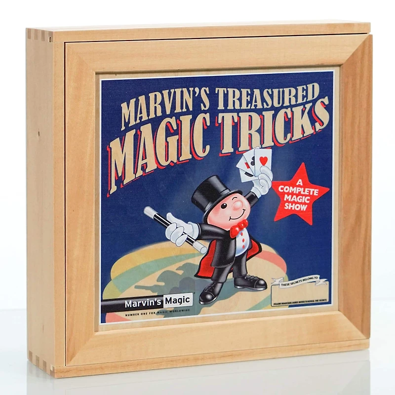 Marvin's Magic Marvin's Treasured Magic Tricks Deluxe Wooden Set