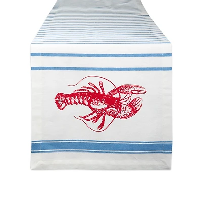 DII® 72" Lobster Stripe Table Runner