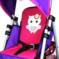 Lissi Dolls Baby Doll Umbrella Stroller Twin Set with 2 Toy Baby Dolls