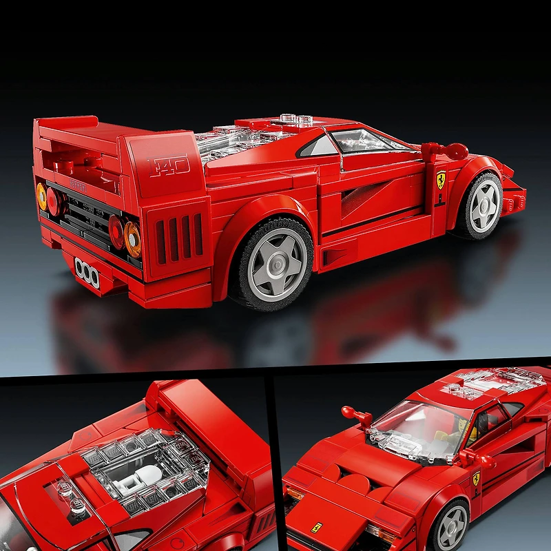 LEGO® Speed Champions Ferrari F40 Supercar Vehicle Toy 76934