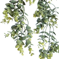 26" Hanging Eucalyptus UV Bush by Ashland®