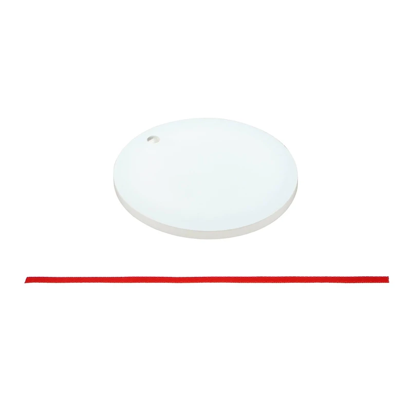 3" Round Acrylic Sublimation Ornaments, 3ct. by Make Market®