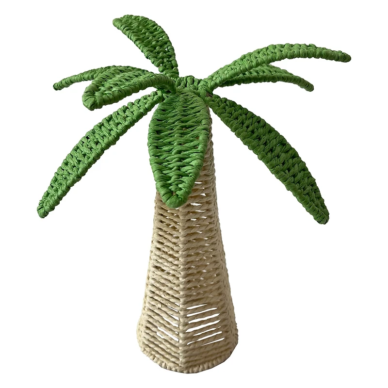 11.5" Green Paper Palm Tree Tabletop Décor by Ashland®