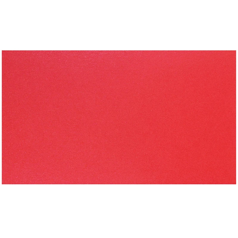 JAM Paper 2" x 3.5" Jupiter Red Stardream Blank Flat Note Cards, 100ct.