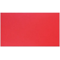 JAM Paper 2" x 3.5" Jupiter Red Stardream Blank Flat Note Cards, 100ct.