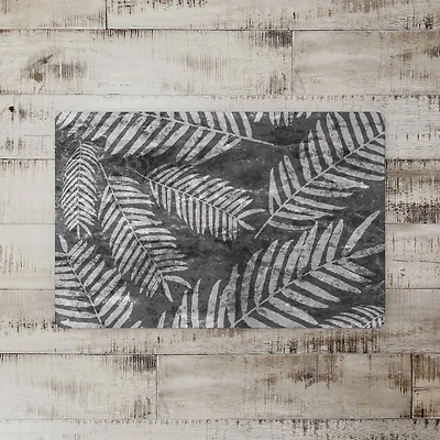 Sketched Fern Pattern 27" x 18" Floor Mat