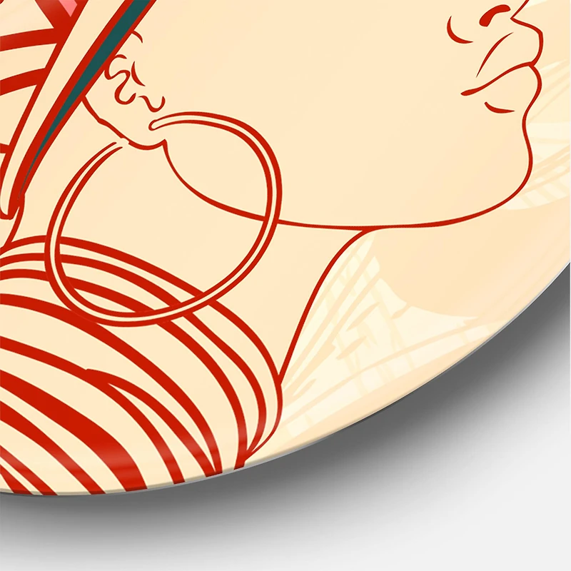 Designart - African American Woman with Turban II