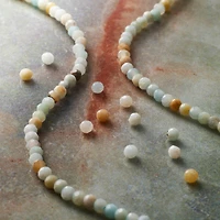 Faceted Amaonzite Round Beads, 2mm by Bead Landing™