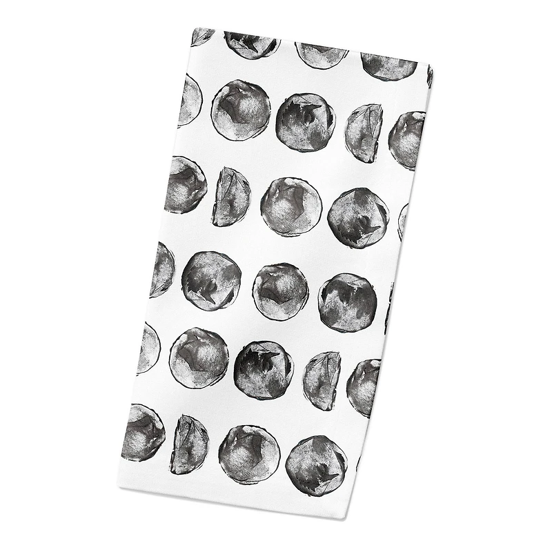 Moon Phases Pattern 10" x 10" Cotton Twill Napkin