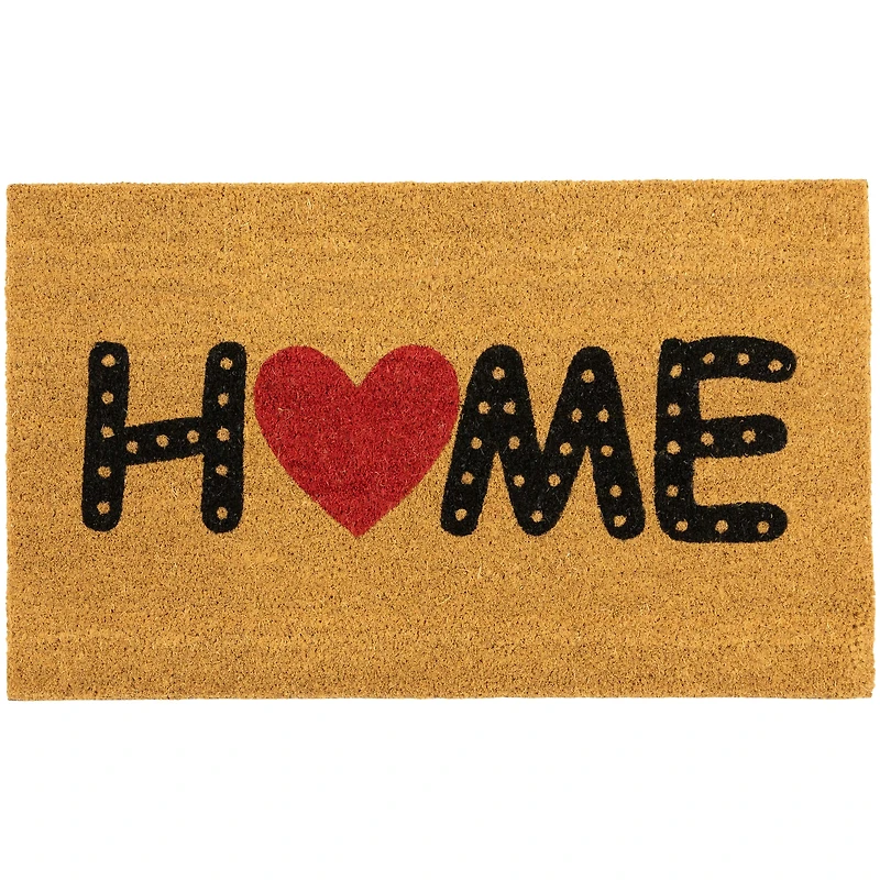 Home Heart Doormat