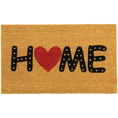 Home Heart Doormat