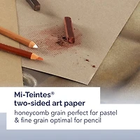 Canson® Mi-Teintes® Pastel with Glassine Pad, 9 x 12"