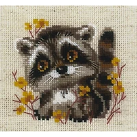 RIOLIS Little Raccoon Cross Stitch Kit