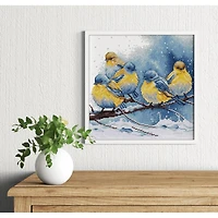 Luca-S Eastern Bluebirds Counted Cross Stitch Kit