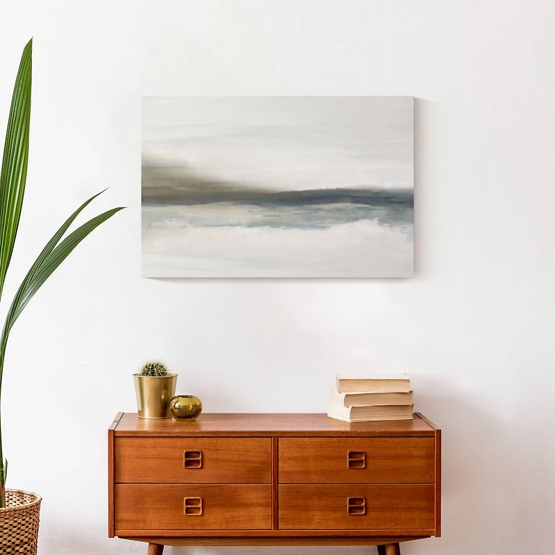 Moody Abstract 24" x 16" Canvas Wall Art