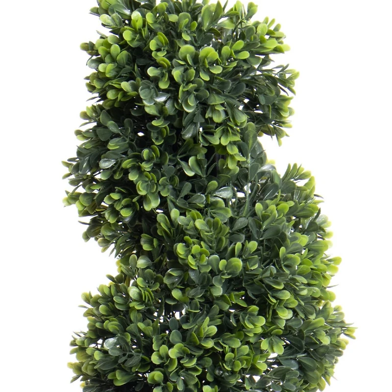 37" Spiral Boxwood UV Resistant Topiary by Ashland®