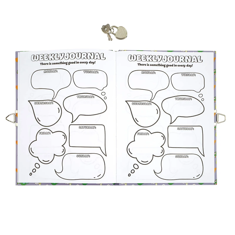 6" x 8" Groovy Guided Diary by Fab Finds