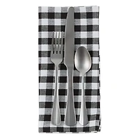 DII® Black & White Gingham Napkin, 4ct.