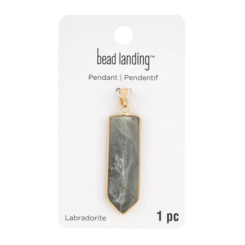 Labradorite Arrow Pendant by Bead Landing™