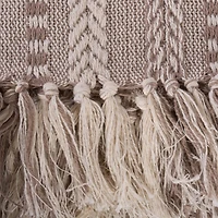 DII® Stone Braided Stripe Throw