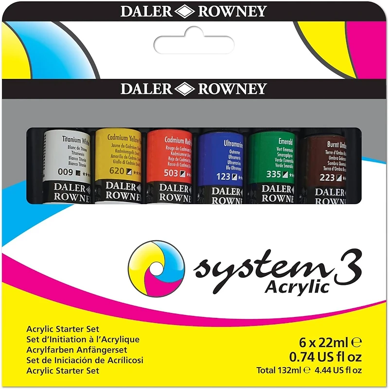 Daler-Rowney® System 3 Original Acrylic Starter Set