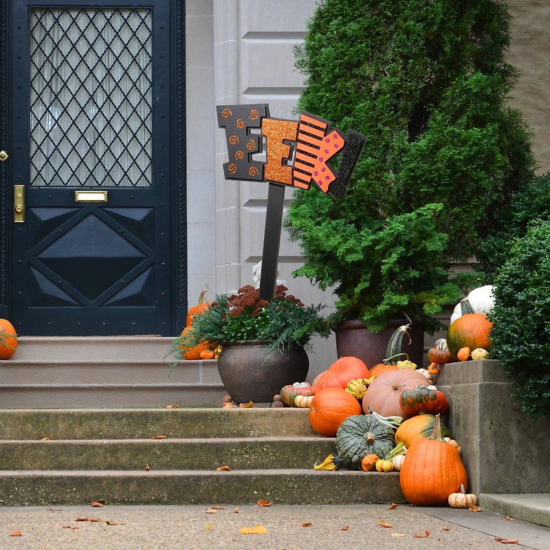 18" Halloween EEK! Garden Stake