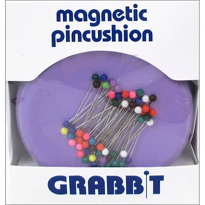 Blue Feather Grabbit® Lavender Magnetic Pincushion
