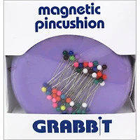 Blue Feather Grabbit® Lavender Magnetic Pincushion