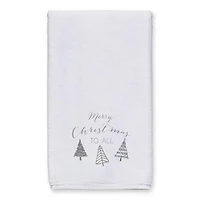Merry Christmas to All 16" x 25" Tea Towel - Set of 2
