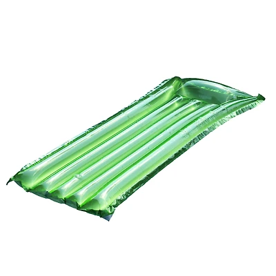6ft. Inflatable Green Reflective Sun Tanner Pool Float