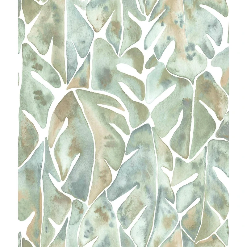 RoomMates Cat Coquillette Philodendron Peel & Stick Wallpaper