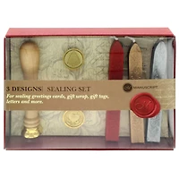 Manuscript 3 Design Wax Sealing Set