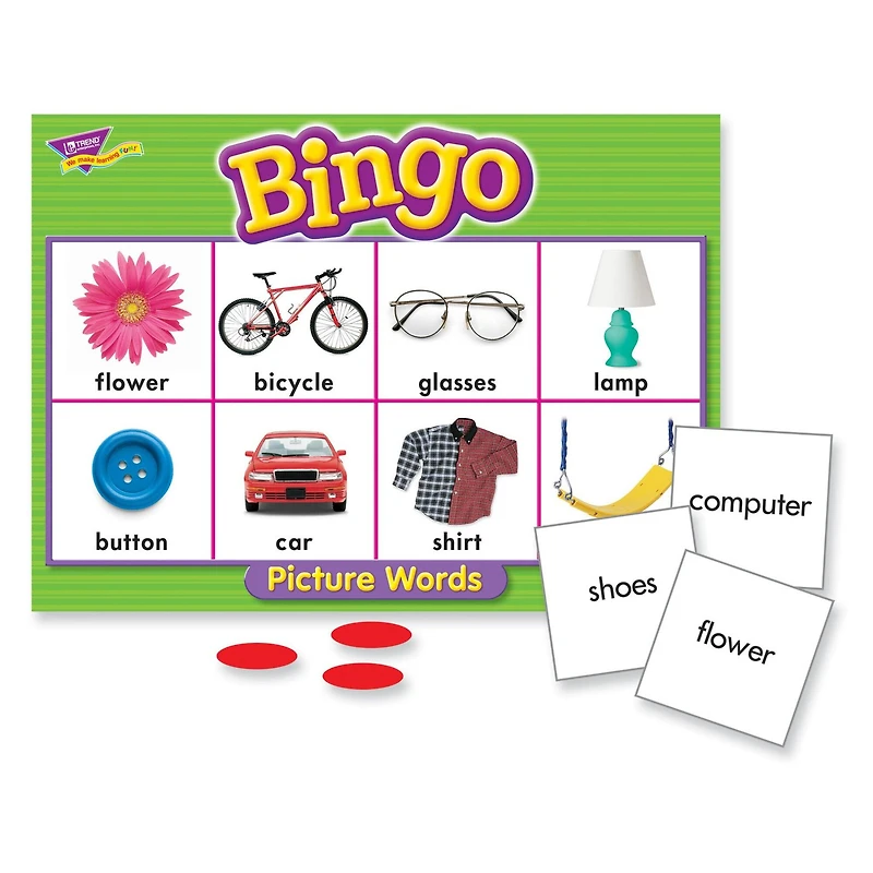 Trend Enterprises® Picture Words Bingo