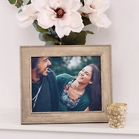 Expressions™ Light Gray Wood Grain Frame by Studio Décor