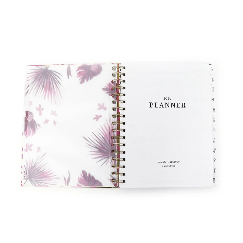 7" x 9" Pink Jungle 2026 Planner by Recollections™