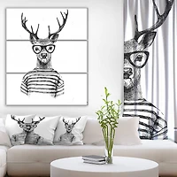 Designart - Dressed up Deer