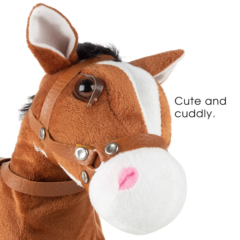 Toy Time Animated Plush Horse Toy