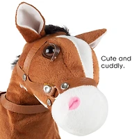 Toy Time Animated Plush Horse Toy