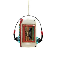 4.5" Cassette Tape Player Glass Ornament by Ashland®