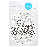Black & White Birthday Sticker by Recollections™