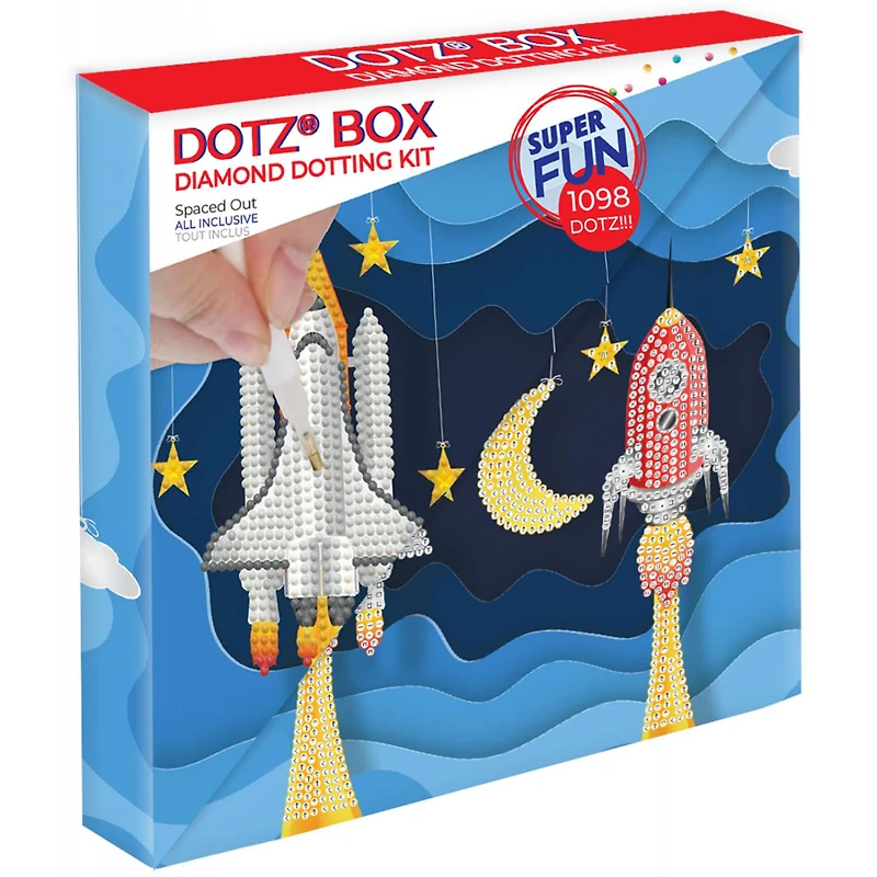 Diamond Dotz® Spaced Out DOTZ® BOX  Diamond Painting Kit