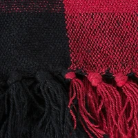 DII® Tango Red & Black Buffalo Check Throw