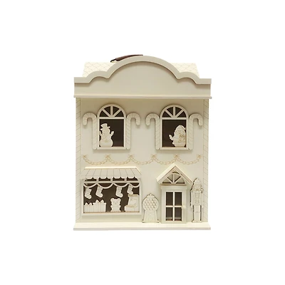 12" Christmas Shop DIY Wood Dollhouse by Make Market®
