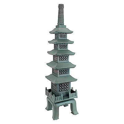 Design Toscano® 28" The Nara Temple Asian Garden Pagoda Sculpture